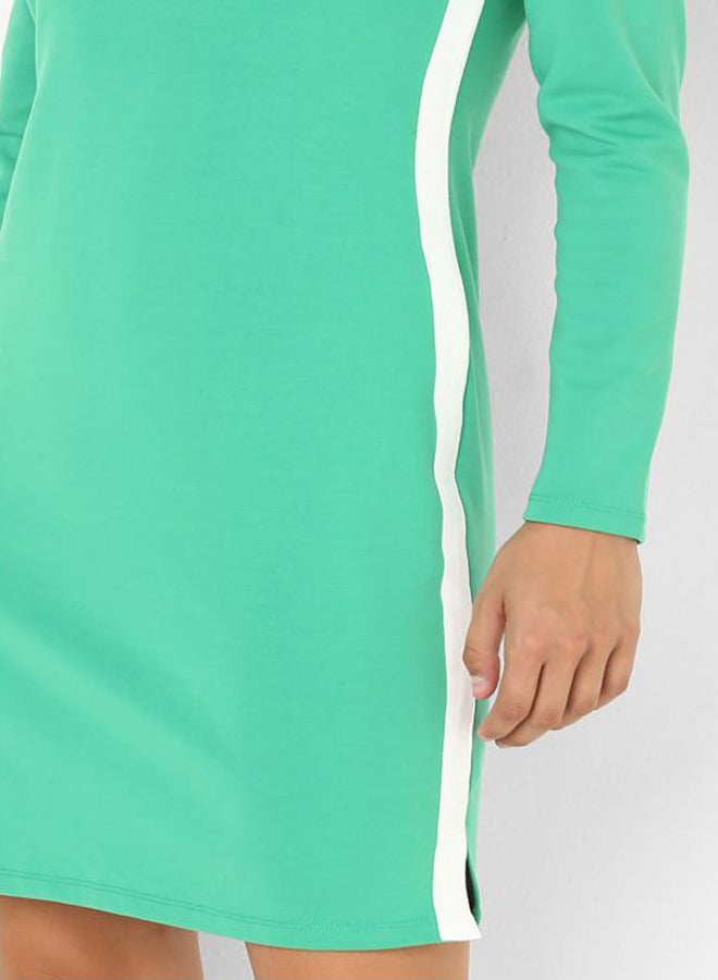 VERO MODA - Bianca T-Shirt Dress Holly Green - Image 1