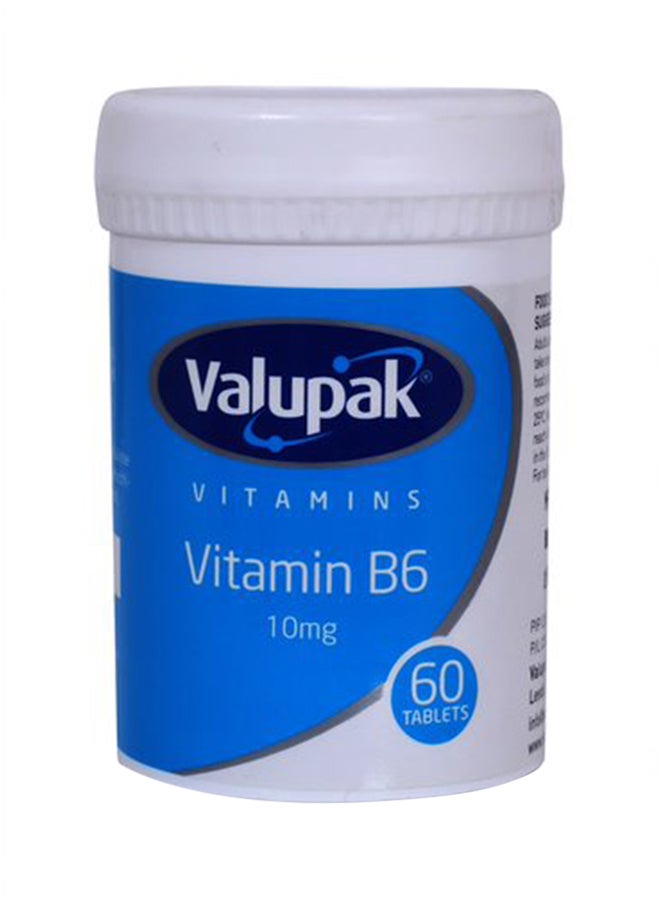 فيتامين ب6، 60 قرص