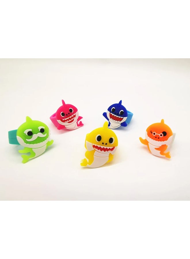 MissTiara 5-Piece Fish Shaped Rings  - Image 3