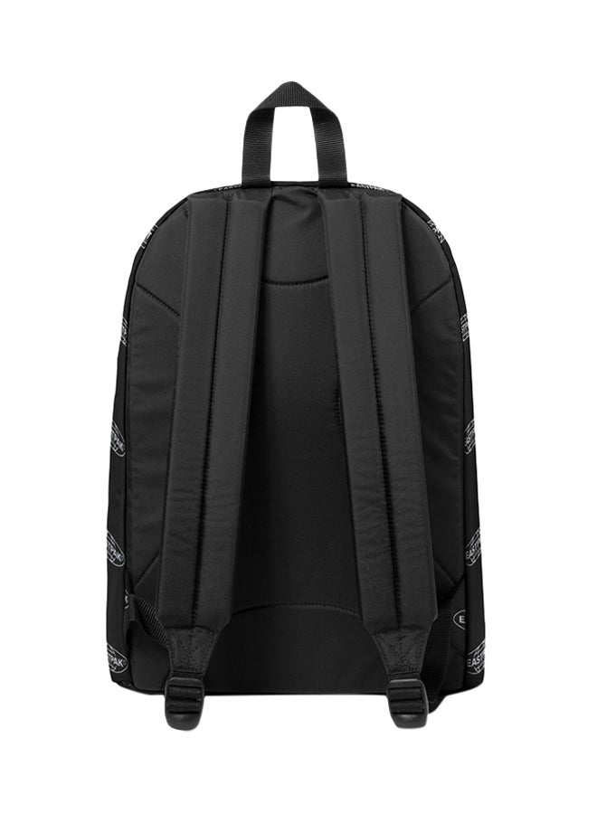 EASTPAK Zipper Closure Out Of Office Backpack Black - Image 3