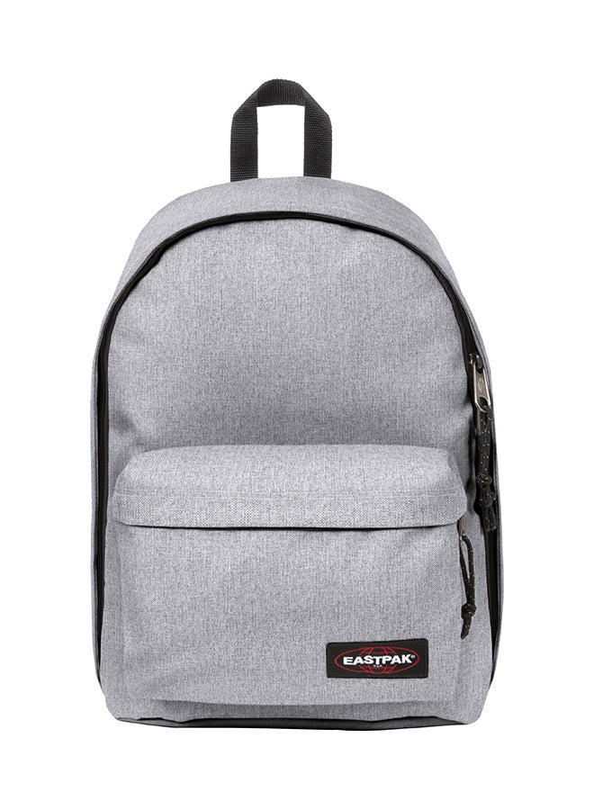 EASTPAK Zipper Closure Out Of Office Backpack Light Grey  - Image 1