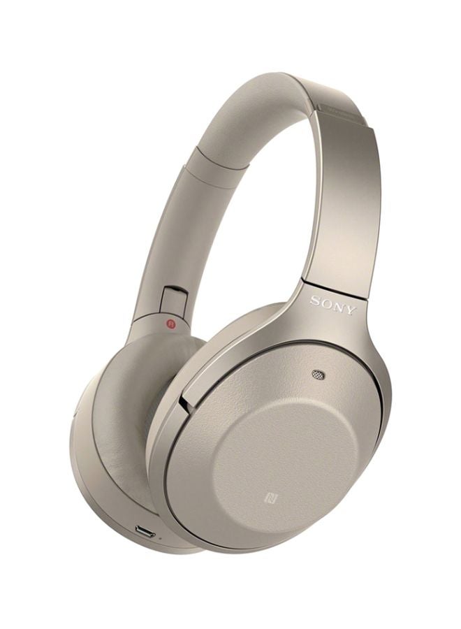Sony - WHH900N/N Wireless Over-Ear Headphones Pale Gold - Image 1