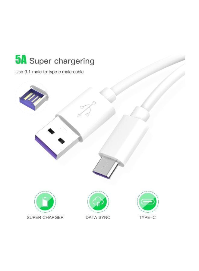 Type C Fast Charging Cable White - v1590061555/N28816642A_2