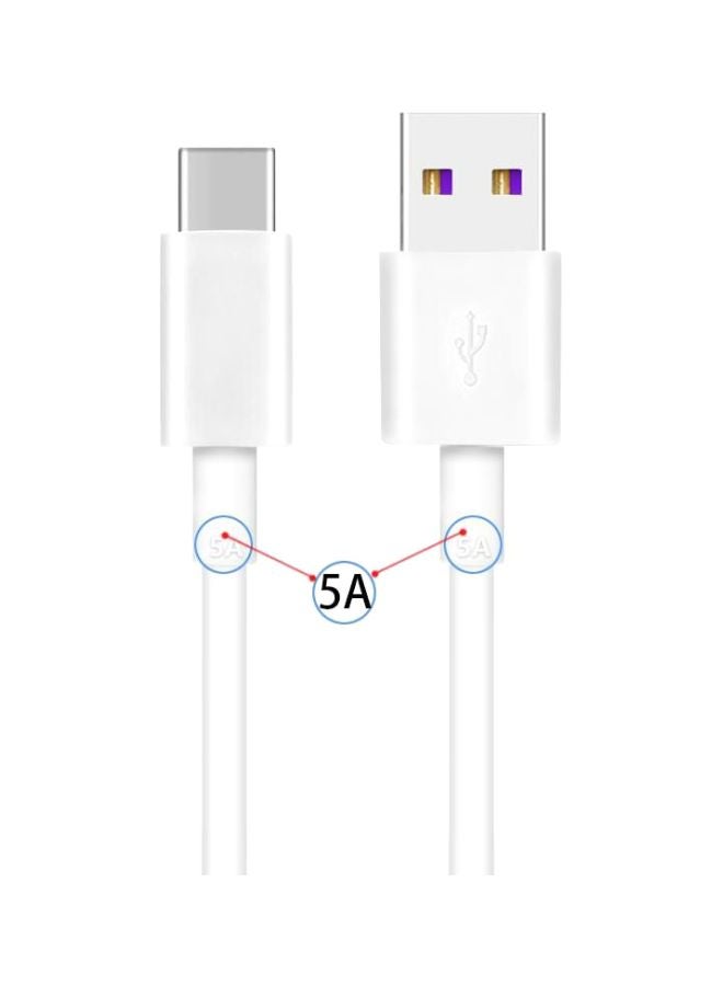 هواوي كابل Type C للشحن السريع أبيض  - Image 3
