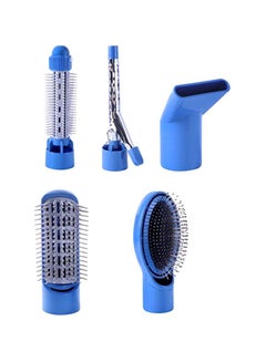GEEPAS GH715 6-in-1 Hair Styler 750W - 2 Speed Settings, Overheat Protection, 360 Swivel Cord And Cool Function - Multi-Functional Salon Hair Styler Blue  - Image 3