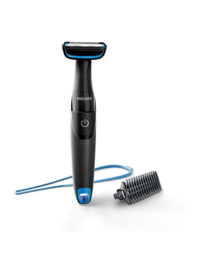 Philips Battery Operated Body Groomer Black/Blue  - Image 4