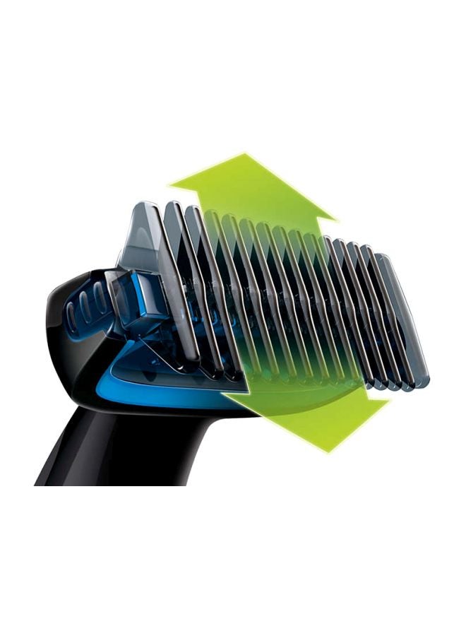 Philips Battery Operated Body Groomer Black/Blue  - Image 5