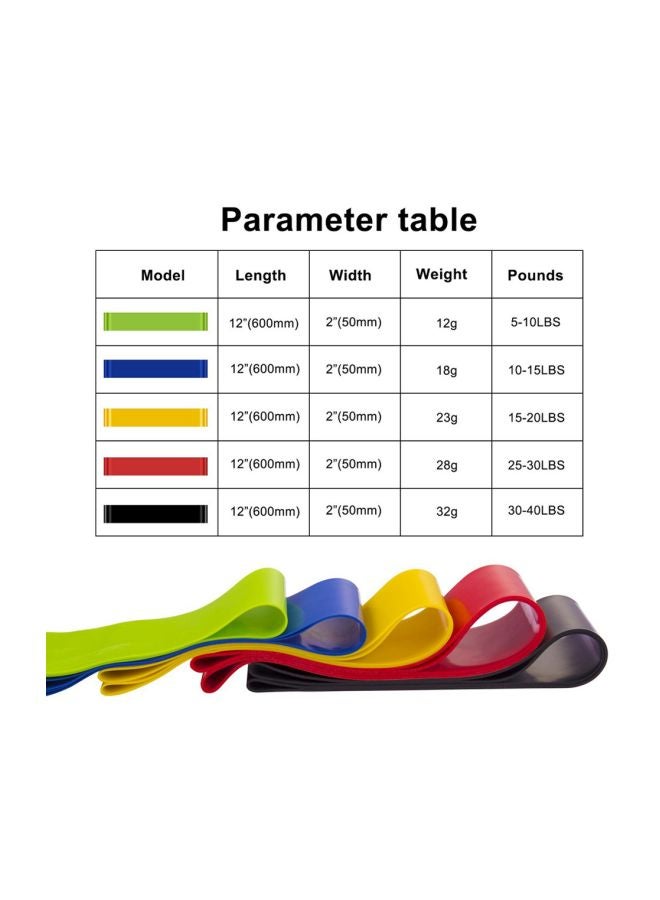 LIXADA 16-Piece Multi-Functional Muscle Strength Yoga Training Equipment Set 30 x 10cm - Image 4