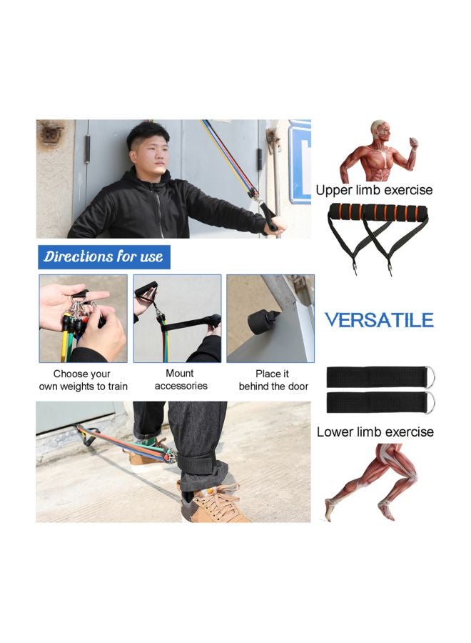 LIXADA 16-Piece Multi-Functional Muscle Strength Yoga Training Equipment Set 30 x 10cm - Image 5