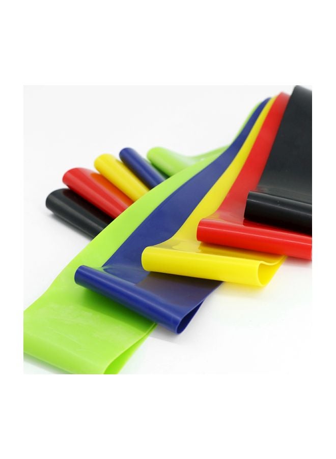 LIXADA 5-Piece Resistance Bands With Case Set 19x9x3cm - Image 5