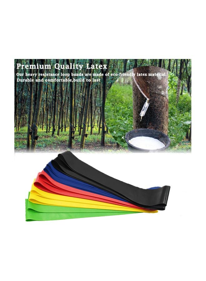 LIXADA 5-Piece Resistance Bands With Case Set 15 x 5cm - Image 3
