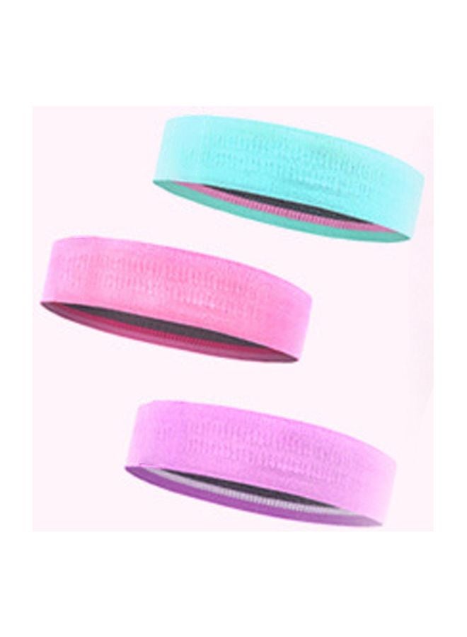 LIXADA 3-Piece Resistance Workout Booty Bands Set 26x5x16cm - Image 2