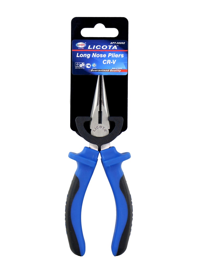 LICOTA Long Nose Plier Blue/Black/Silver 140mm - Image 1