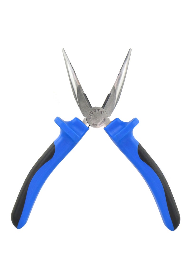 ليكوتا زرادية بطرف ملتوٍ أزرق/ أسود/ فضي - Image 2