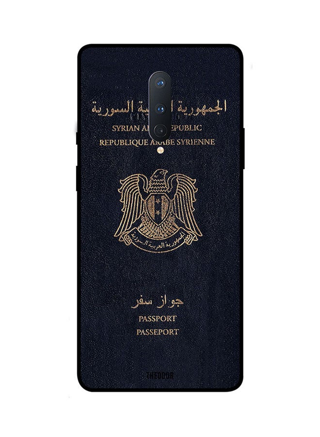 Protective Case Cover For Oneplus 8 Syria Pass