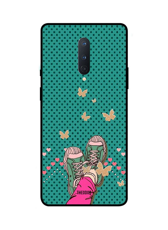 Theodor Protective Case Cover For Oneplus 8 Green/Pink/Brown