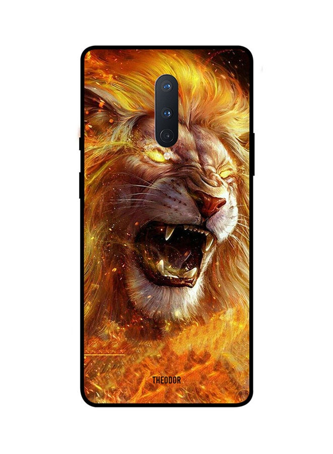 Theodor Protective Case Cover For Oneplus 8 Fire Orange