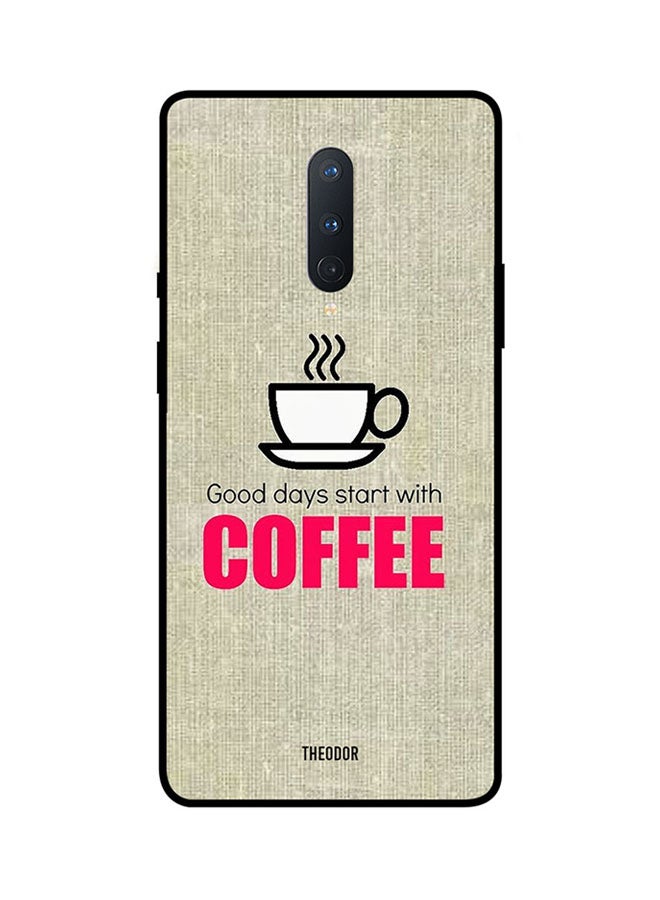 Theodor Protective Case Cover For Oneplus 8 Beige/Pink/White