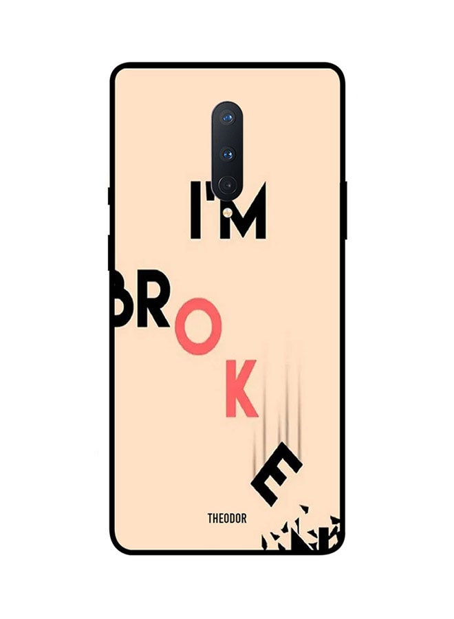 Theodor Protective Case Cover For Oneplus 8 Beige/Pink/Black