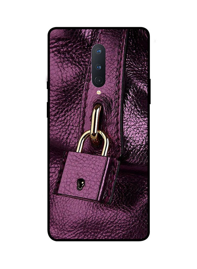 غطاء حماية واقٍ لهاتف ون بلس 8 قرمزي داكن