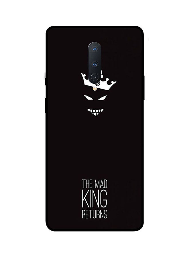 Theodor - Protective Case Cover For Oneplus 8 Black/White - Image 1