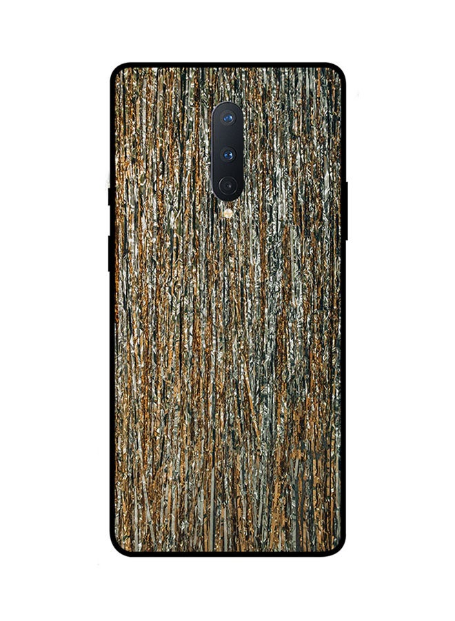 Theodor Protective Case Cover For Oneplus 8 Brown/Silver