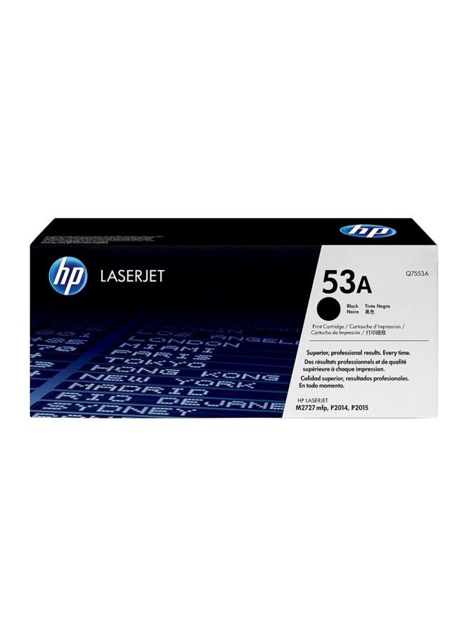 HP خرطوشة طباعة 53A للطابعة ليزر جيت أسود - Image 2