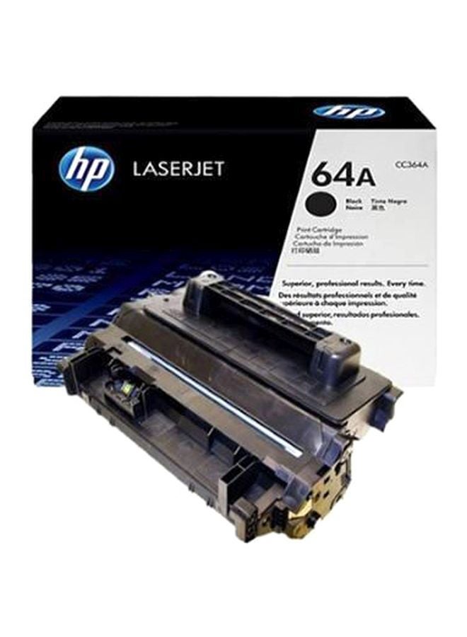 HP خرطوشة حبر أصلية 64A لطابعات ليزر جيت أسود - Image 1
