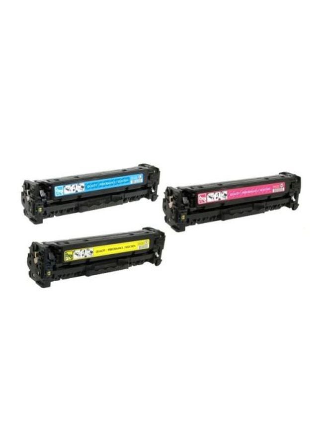 HP 3-Piece 304A Toner Cartridge Cyan/Yellow/ Magenta - Image 1