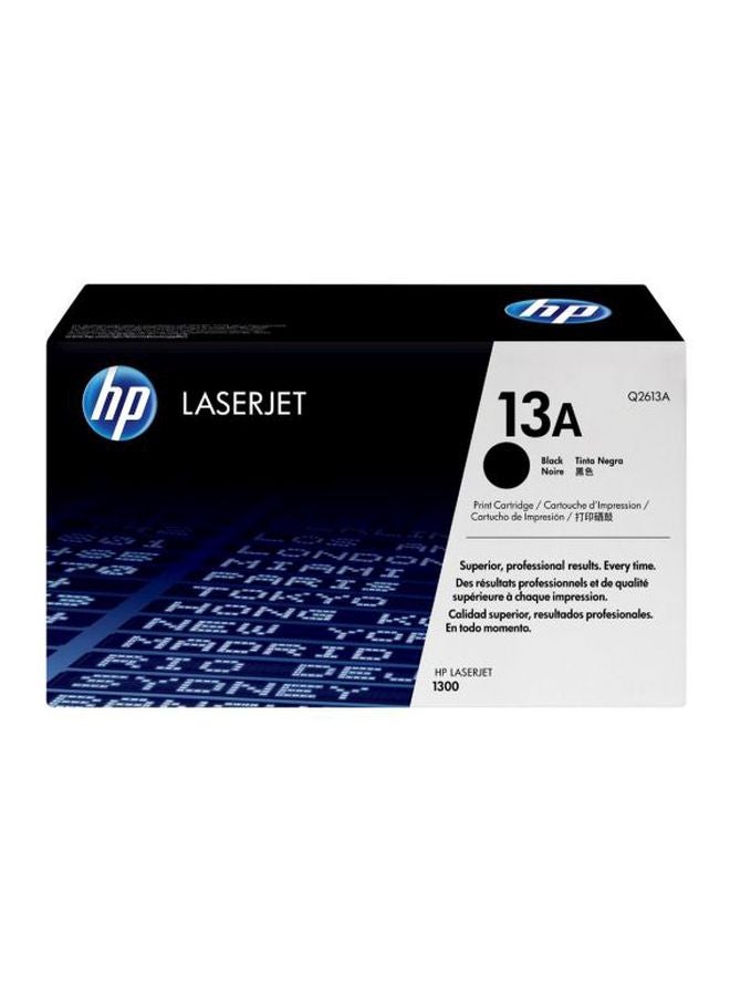 HP خرطوشة حبر 13A أصلية لطابعة ليزر جيت أسود - Image 2