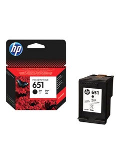 HP 651 Original Ink Advantage Cartridge Black  - Image 1