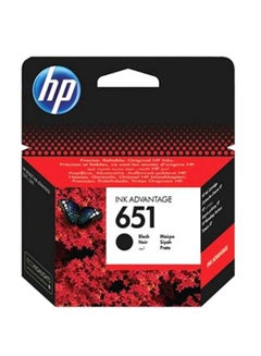 HP 651 Original Ink Advantage Cartridge Black  - Image 2