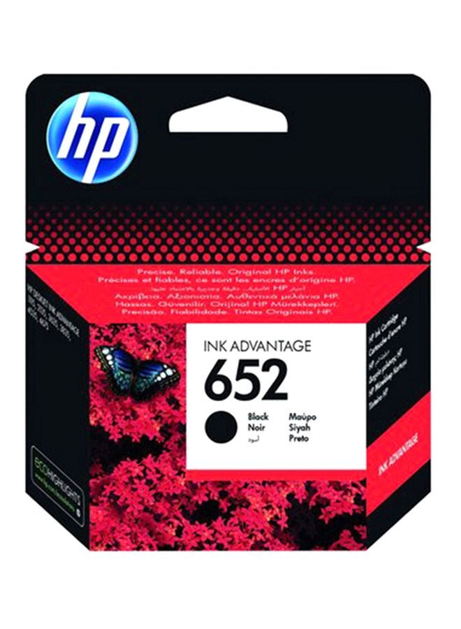 HP 652 Inkjet Cartridge Black