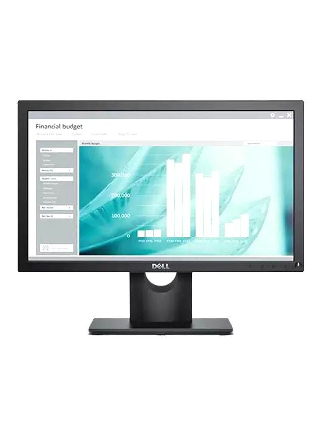 ديل شاشة كمبيوتر بإضاءة خلفية LED مقاس 19 بوصة أسود - Image 3