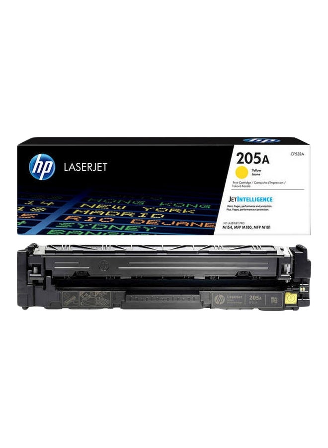 HP 205A Print Cartridge For Laserjet Yellow  - Image 1