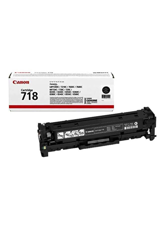 Canon 718 Toner Cartridge Black