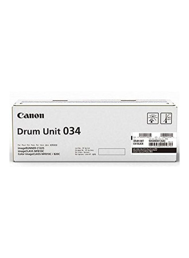 Canon - 034 Drum Cartridge Black - Image 1