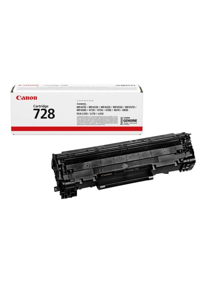 Canon Ink Toner 728 Cartridge Black - Image 1