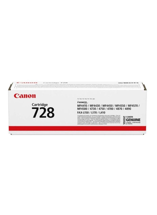 Canon Ink Toner 728 Cartridge Black - Image 2