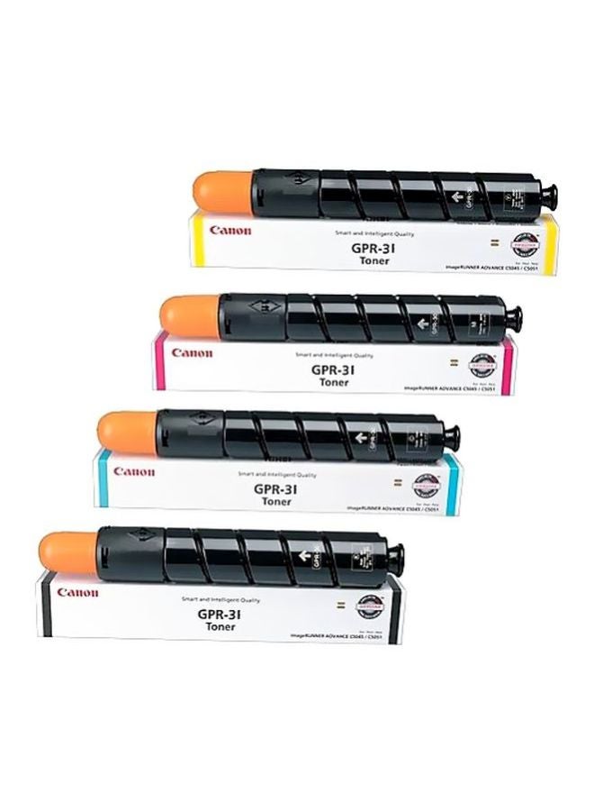 Canon 4-Piece Image Runner Advance Toner Cartridge Set Cyan/Magenta/Yellow