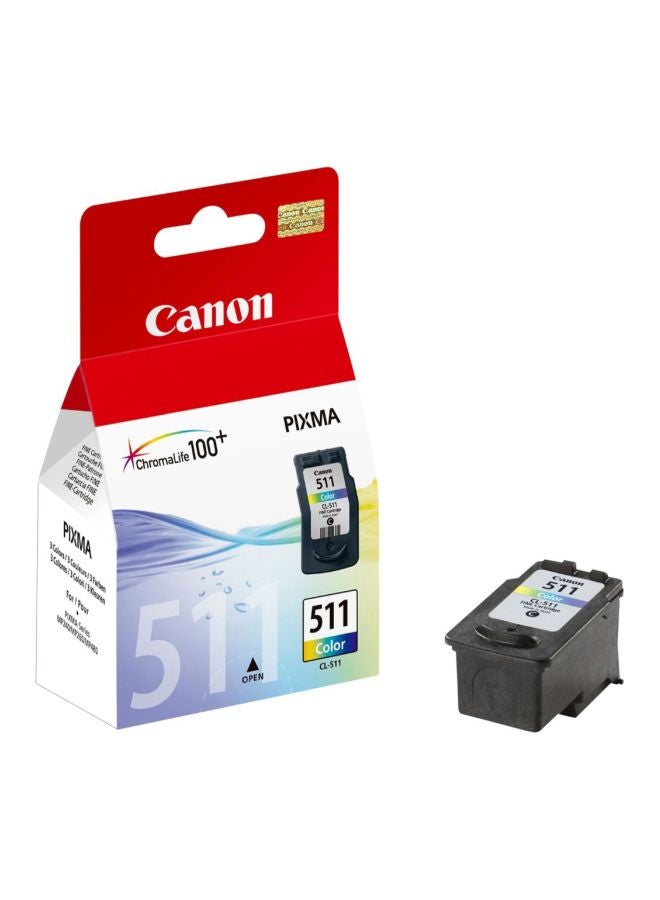 Canon 511 Ink Toner Cartridge Multicolour - Image 1