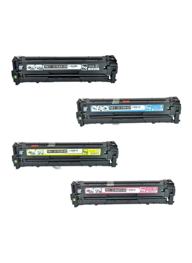 Canon 4-Piece Toner Cartridge Set Cyan/Magenta/Yellow