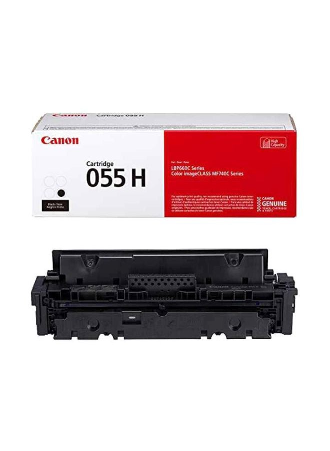 كانون خرطوشة حبر طابعة جينوين 055H أسود - Image 2