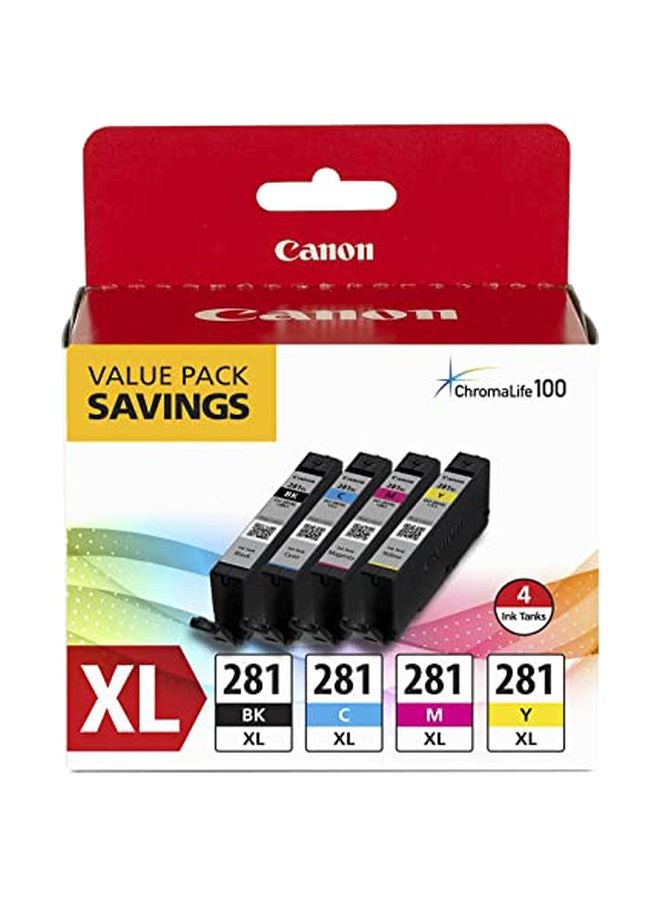 Canon CLI-281 XL Cartridge Ink Black/Magenta/Yellow