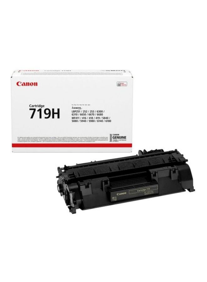 Canon 719 Monochrome Laser Cartridge Black - Image 2