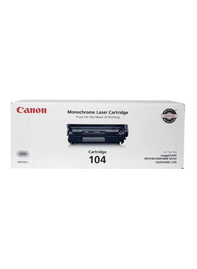 Canon Pack Of 2 104 Ink Toner Cartridge Set Black - Image 2