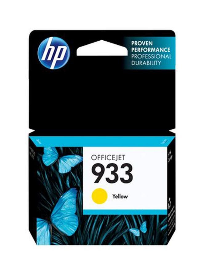 HP - OfficeJet 933 Toner Ink Cartridge 933 Yellow - Image 1