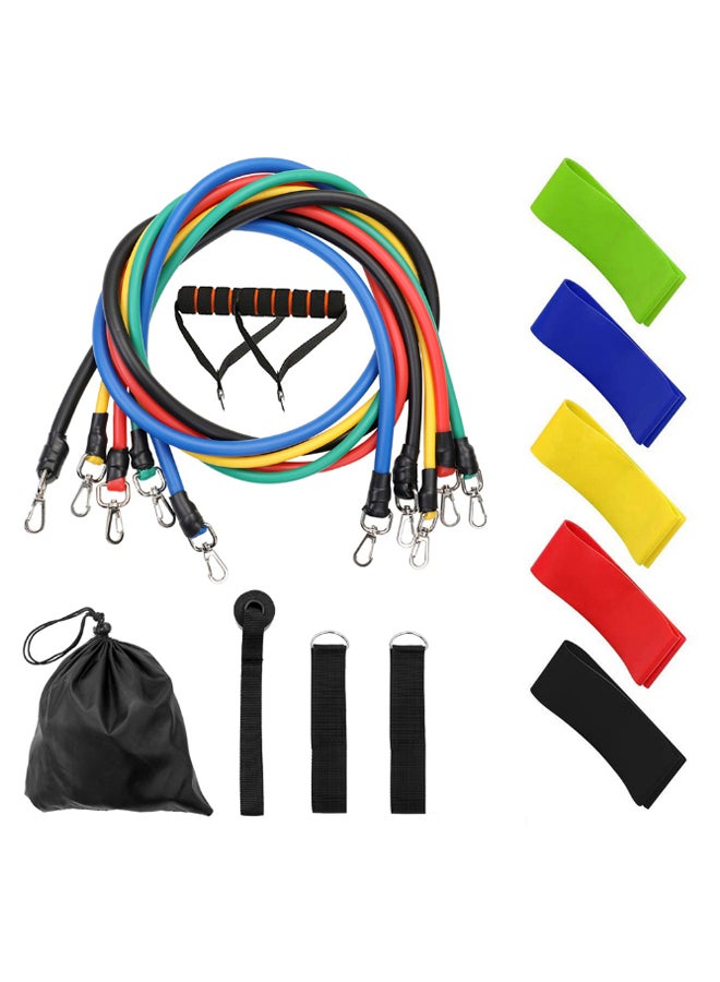 LIXADA 16-Piece Multi-Functional Muscle Strength Yoga Training Equipment Set 30 x 10cm - Image 1