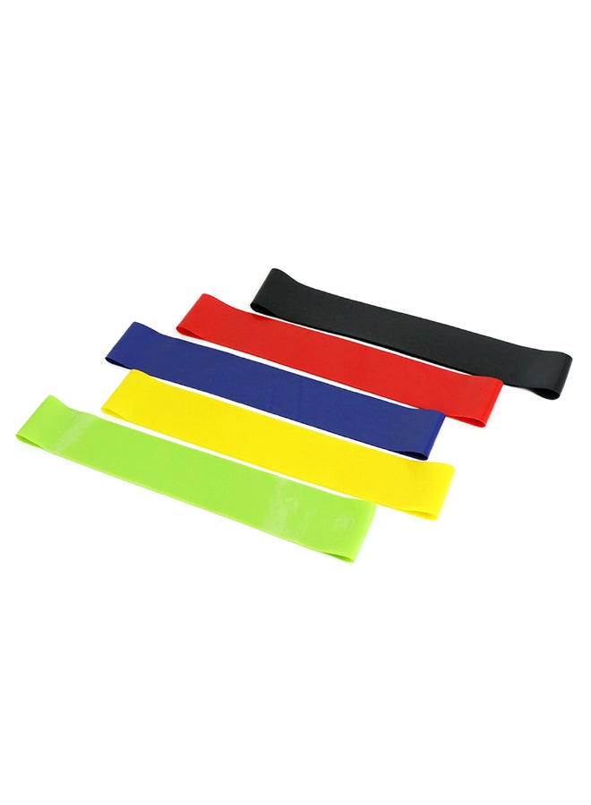 LIXADA 5-Piece Resistance Bands With Case Set 19x9x3cm - Image 2