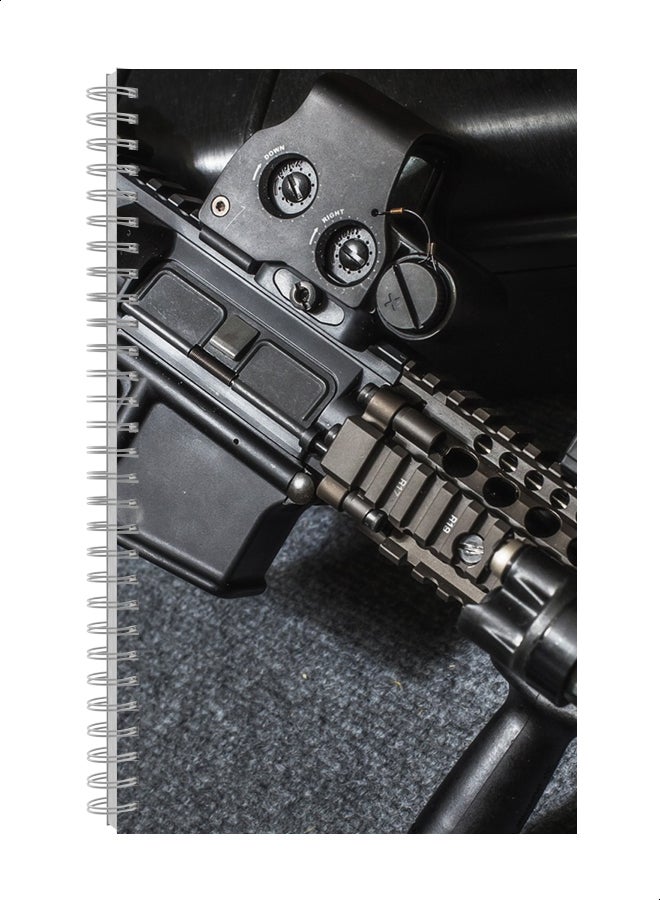 Generic A4 Spiral Notebook Black 
